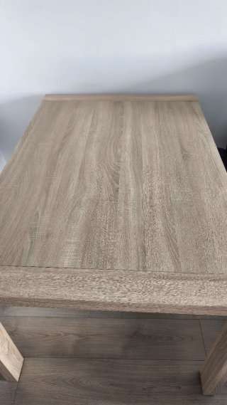 Mesa comedor madera 90x130 extensible hasta 230