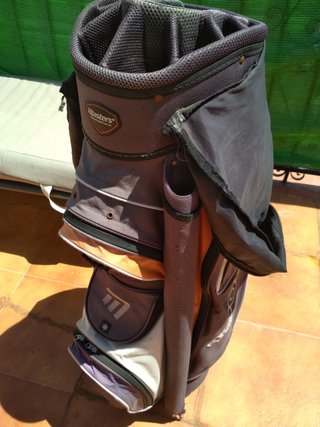 Bolsa de Golf Masters Gris y Naranja