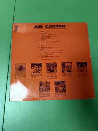 Vinilo Así Cantan (1976) - Compilatorio
