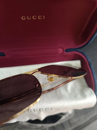 Gafas de sol Gucci Aviador Marrón