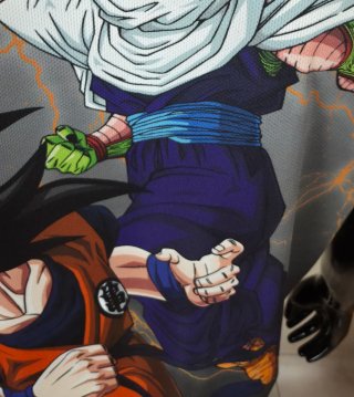 Camiseta Dragon Ball Z Goku y Piccolo Talla M