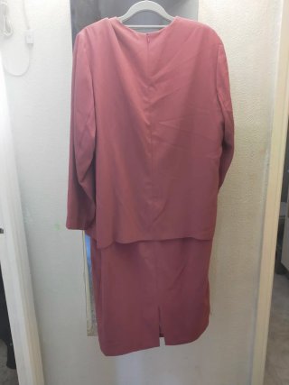Vestido de madrina elegante rosa