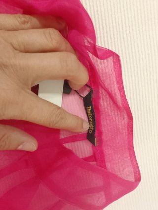 Bolero tul rosa talla M