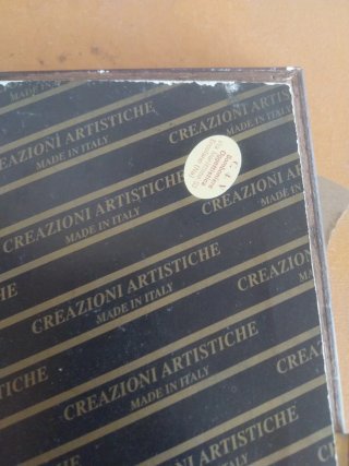 Quadro decorativo con cornice in legno