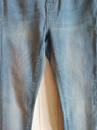Pantalón vaquero Ichi mujer azul