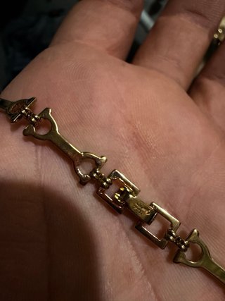 Cadena chapada en oro 18k 45cm