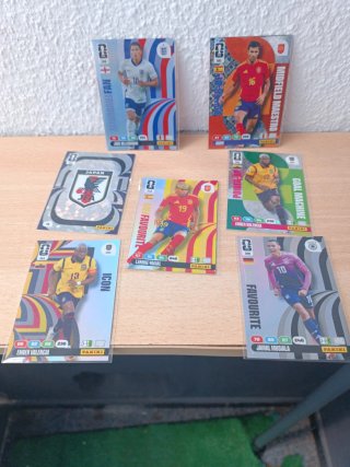Lote cartas Panini Mundial 2026