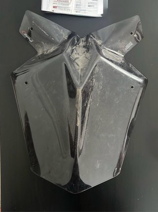Pantalla Puig Moto Negra