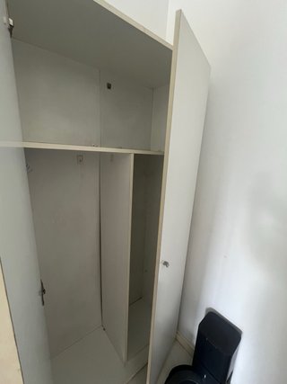 Armario blanco 2 puertas madera
