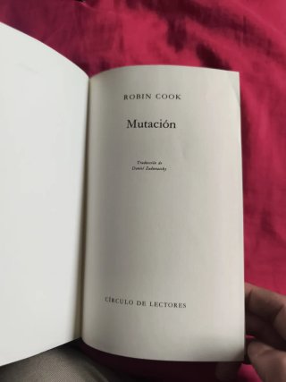 Mutación, Robin Cook.