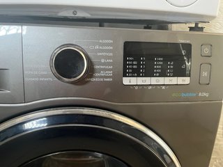 Lavadora Samsung ecobubble 8.0kg
