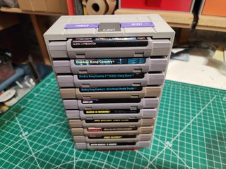 Expositor Cartuchos Super Nintendo SNES