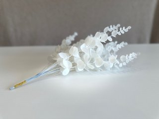 15 Ramas Decorativas Blancas Estilo Eucalipto