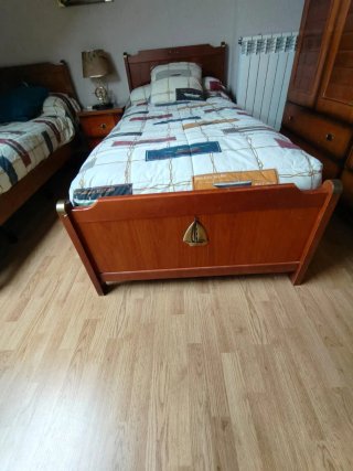 Dormitorio Infantil Barco Madera.URGE SU VENTA