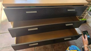 Cómoda de dormitorio madera