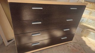 Cómoda de dormitorio madera