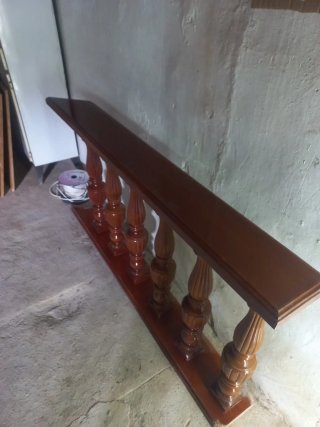 Balaustres de madera maciza