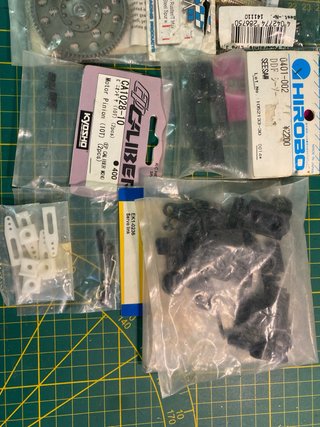 Lotto materiale RC Jamara Kyosho Hirobo