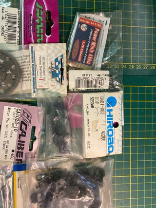 Lotto materiale RC Jamara Kyosho Hirobo