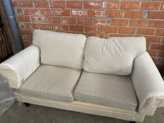 Sofá Ikea Kilanda Tela Beige