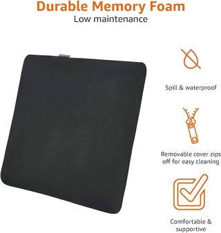 Cuscino in schiuma viscoelastica Amazon Basics, comodo