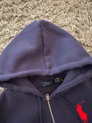Sudadera con cremallera ralph lauren