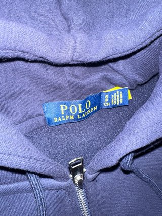 Sudadera con cremallera ralph lauren