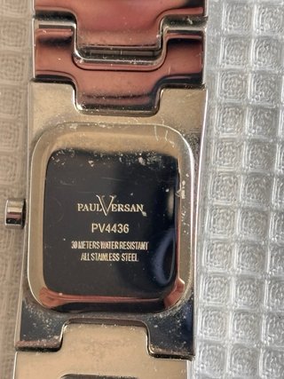 Reloj Paul Versan PV4436 Acero y Cristales