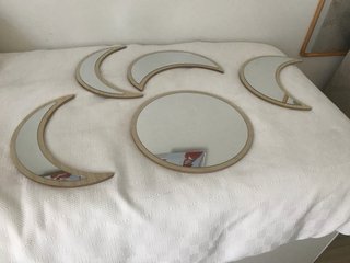 Specchi Decorativi Luna e Cerchio