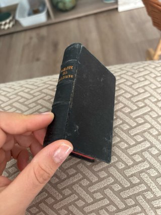 Antiguo devocionario Diamante del Cristiano