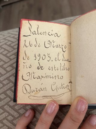 Antiguo devocionario Diamante del Cristiano
