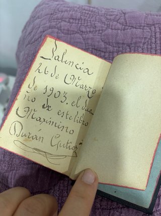 Antiguo devocionario Diamante del Cristiano