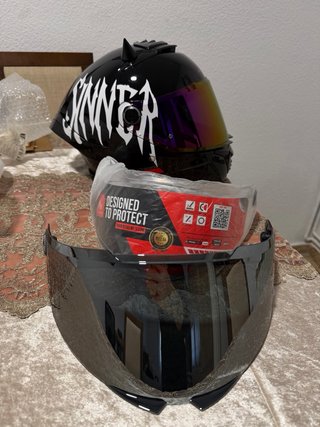 Casco MT Thunder 4 SV Negro/Rojo
