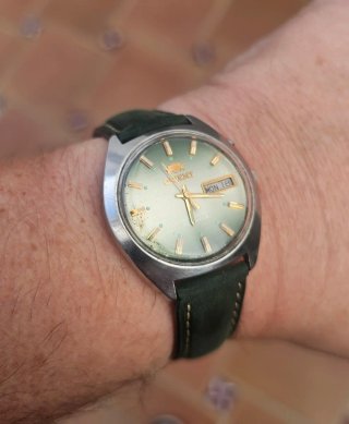 Reloj Orient Automático 21 Jewels Años 70 Revisado