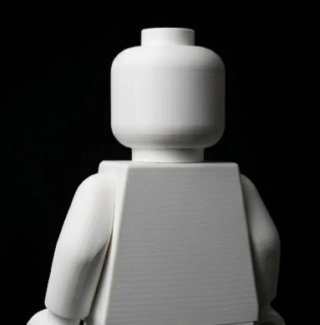 Lámpara Homabrick Lego Blanca