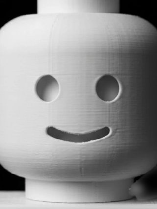 Lámpara Homabrick Lego Blanca