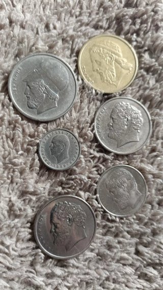 Lote Dracmas Griegos - Monedas Coleccionables