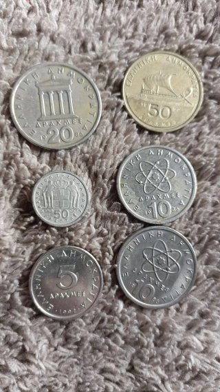 Lote Dracmas Griegos - Monedas Coleccionables