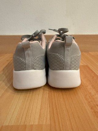 Zapatillas Skechers Gris/Rosa Talla 38