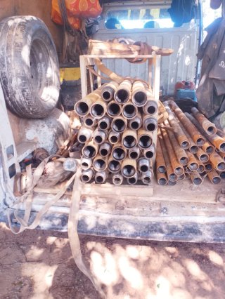 Máquina perforadora de pozos