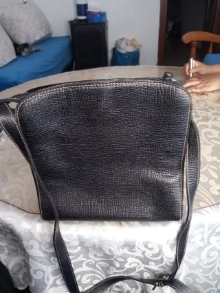 Bolso Loewe Negro Piel Vintage