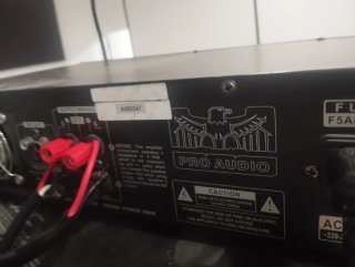 Etapa de Potencia Pro audio 400+400W RMS