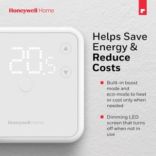 Termostato cablato intelligente Honeywell per risparmio energetico