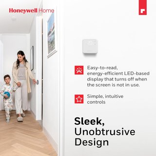Termostato cablato intelligente Honeywell per risparmio energetico