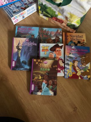 Lote 7 libros Disney