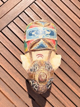 Elefante decorativo madera.
