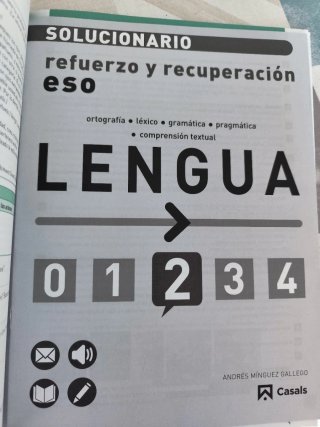Lengua, 2 ESO. Refuerzo y recuperación