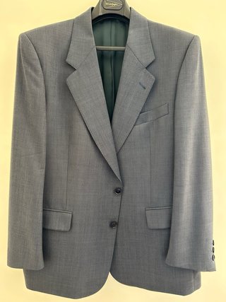 2 americanas T56 (Talla 56) Gris verdoso y azul