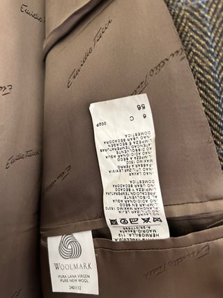 2 americanas T56 (Talla 56) Gris verdoso y azul