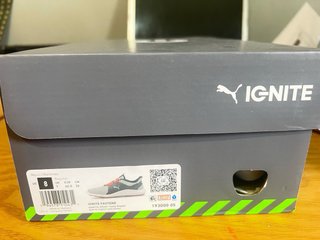 Scarpe Puma Ignite Fasten8 Uomo Grigio Rosso